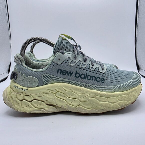New Balance Fresh Foam X More Trail V3 Womens Size 8 Green Athletic Shoes Casual - Picture 12 of 13